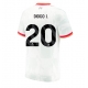 Liverpool Diogo Jota #20 Replike Rezervni Dres 2024-25 Kratak Rukav